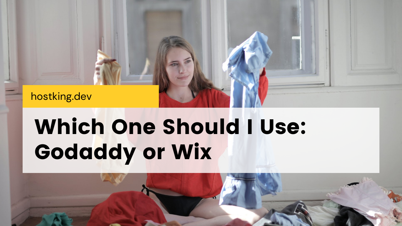 Godaddy or Wix