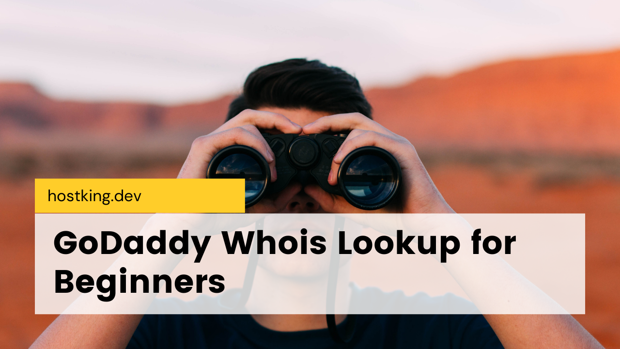 GoDaddy Whois lookup