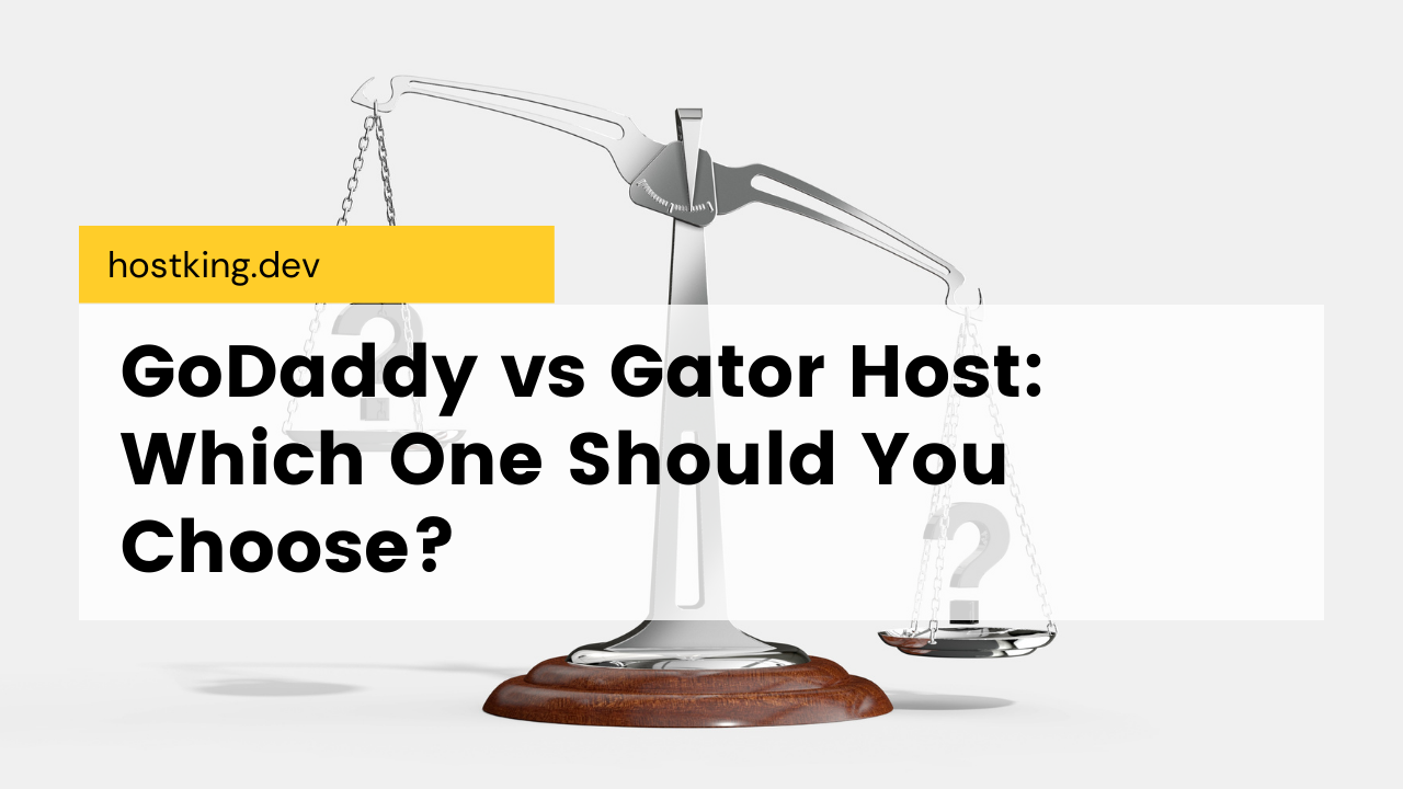 GoDaddy vs Gator Host