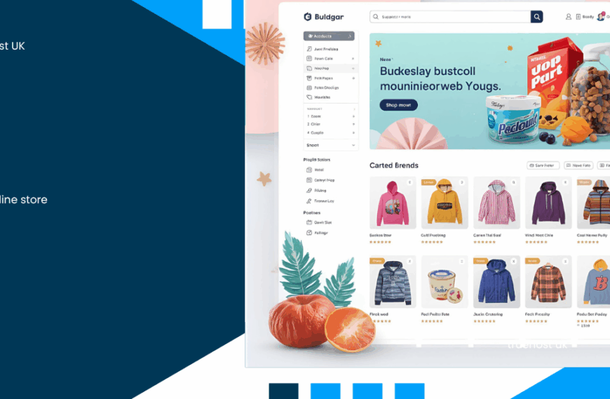 online store page of a clothline shop