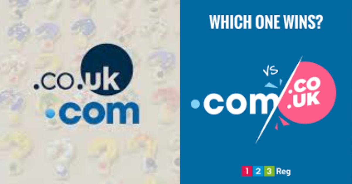 which domain extention to choose, .com or .co.uk