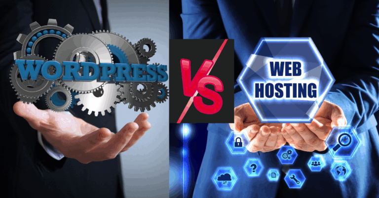 wordpress hosting vs. web hosting