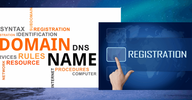 domain name registration poster