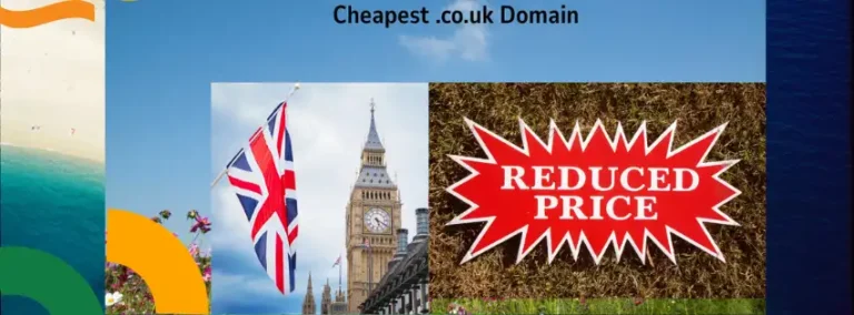 cheapest .co.uk domain