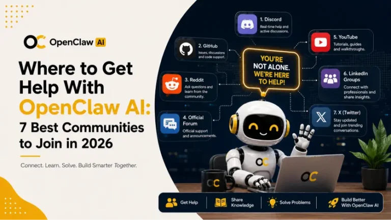 Where to Get Help With OpenClaw AI: 7 Best Communities to Join in 2026