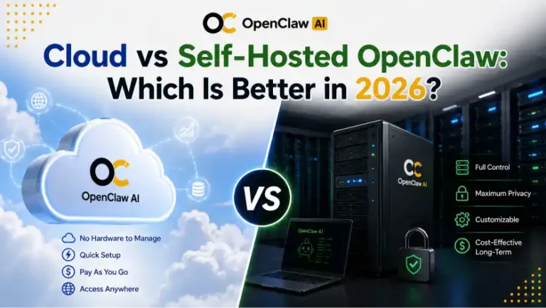 Cloud vs Self-Hosted OpenClaw: Which Is Better in 2026?