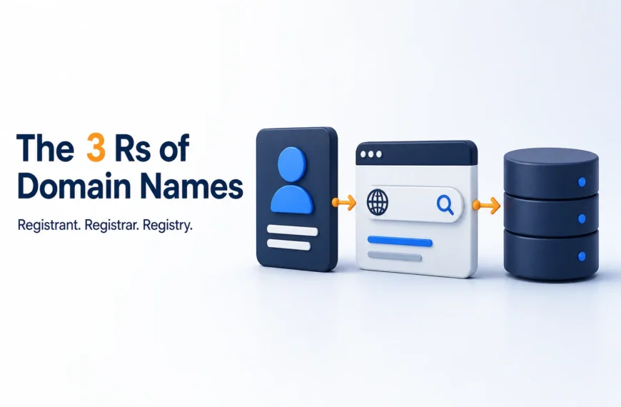 The 3 Rs of Domain Names: Registrant, Registrar and Registry — three rs of domain names featured